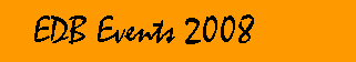 EDB events